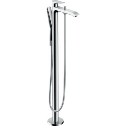 Hansgrohe Metris Смеситель для ванны, напольный, цвет: хром