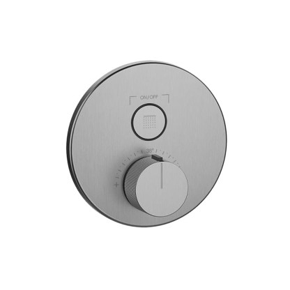 Gessi Hi-Fi Comfort Смеситель для душа, встраиваемый, термостатический, с 1 запорной кнопкой, цвет: хром