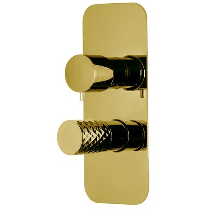 Fima Carlo Frattini Spillo Tech Смеситель для душа, встраиваемый, переключателем на 2/3 источника, цвет: золото