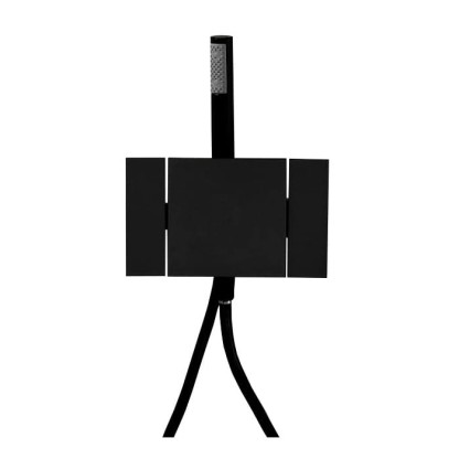 Agape Sen Смеситель для ванны настенный, цвет: черный