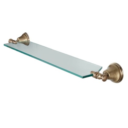 TW Harmony 018, стеклянная полочка 71см, подвесной, цвет: бронза