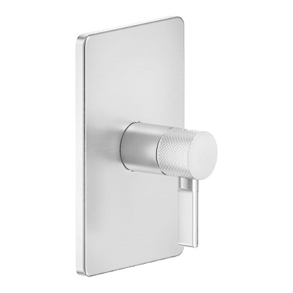 Gessi Inciso Смеситель для душа с переключателем на 1 выход, встраиваемый, внешняя часть, цвет: хром