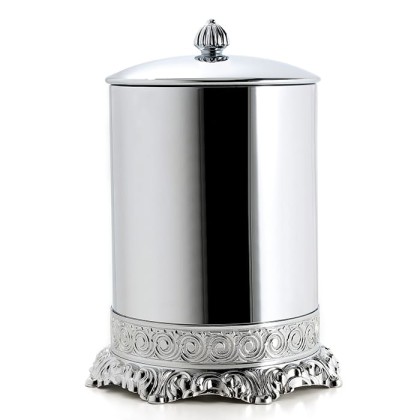 3SC Bally Ведро с крышкой, ручка Piccadilly, цвет: золото 24к. Lucido