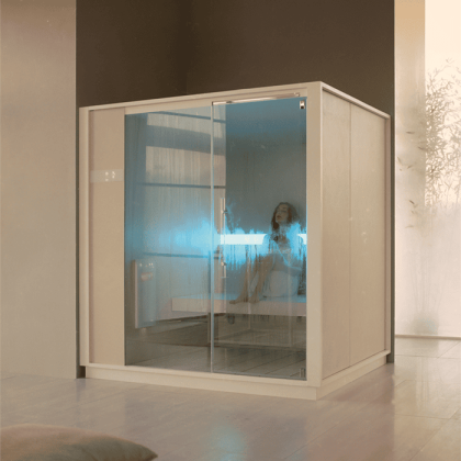 Effegibi One H Хаммам 214x171x226см, пристенный, цвет: Soft Sand