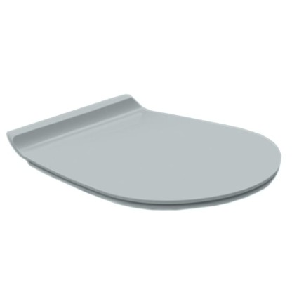 Simas Vignoni Сиденье для унитаза, с микролифтом, быстросъемное, цвет: Tela matt/хром