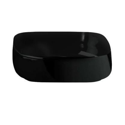 Artceram Cognac Раковина 55х35 см, без отв., накладная, цвет: матовый черный