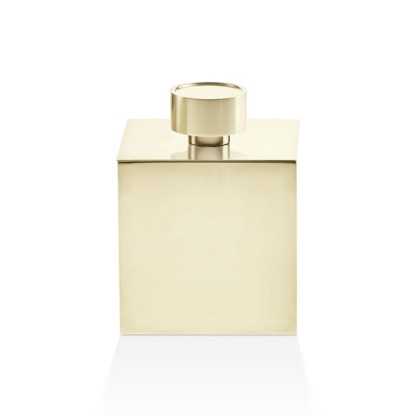 Decor Walther DW 3565 Бокс универсальный 13x13x16.5см, с крышкой, настольный, цвет: золото матовое