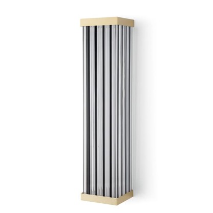 Oasis Murano Светильник  настенный светодиодный с прозрачными и черными профилями, цвет: золото