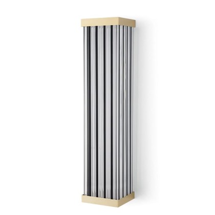 Oasis Murano Светильник  настенный светодиодный с прозрачными и черными профилями, цвет: золото