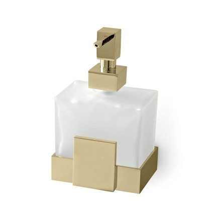Oasis Square Дозатор для ж/м, настольный, цвет: золото