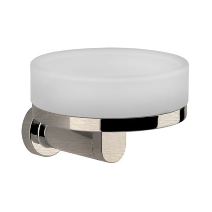 Gessi Emporio accessories Мыльница, подвесная, сатинированное стекло, цвет: Finox Brushed Nickel