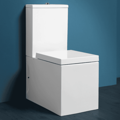 SIMAS Frozen Унитаз моноблок 37,5х61см, с бачком, цвет: белым