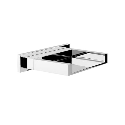 Gessi Rettangolo Каскадный излив для душа настенный, для монтажа с удаленным управлением, цвет: хром