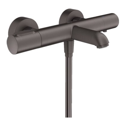 Axor Citterio M Смеситель для ванны, настенный, термостатический, цвет: шлифованный черный хром