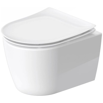 Duravit Soleil by Starck Унитаз 37х48см., подвесной, безободковый, Weiss Hochglanz, HyG, цвет: белый