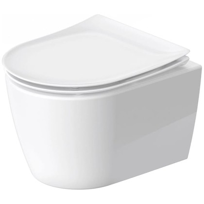Duravit Soleil by Starck Унитаз 37х48см., подвесной, безободковый, Weiss Hochglanz, HyG, цвет: белый