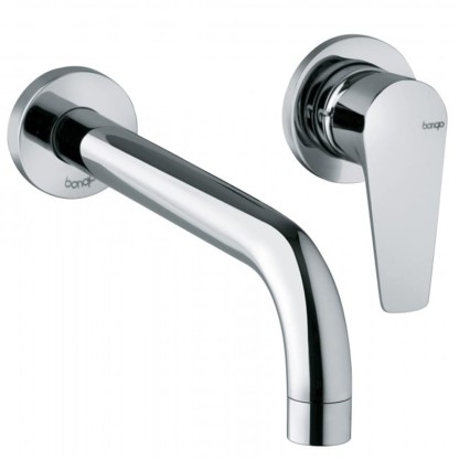 Встраиваемый смеситель для раковины излив Bongio Pi7, цвет: хром