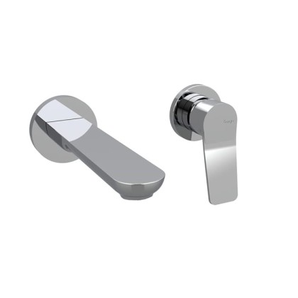 Bongio GIO2 Смеситель встроенный для раковины, излив 206 мм, цвет: хром