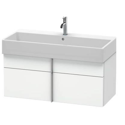 Duravit VA Тумба подвесная 98.4x43.1х44.1см., с раковиной, 1 выдв.ящик, цвет: белый