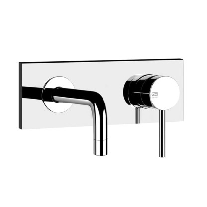 Gessi Emporio Via tortona Смеситель для раковины, встраиваемый, излив: 14.6см., цвет: хром