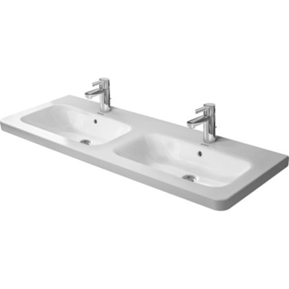Duravit DuraStyle Раковина 130x48 см, с 1 отв., двойная, цвет: белый