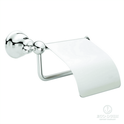 HUBER Croisette Бумагодержатель с крышкой, цвет: хром