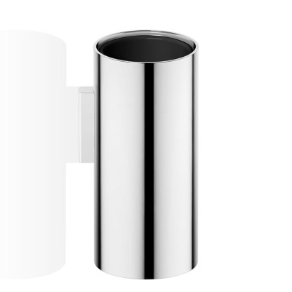 Decor Walther Mikado Стакан подвесной, цвет: хром/черный