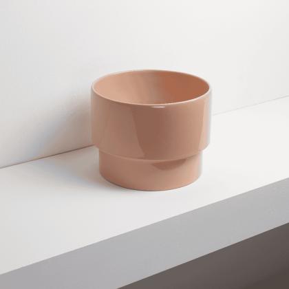 Simas Po-mo Раковина 33xh42см., полувстраеваемая сверху без отв., без перелива, цвет: CARAMELLO