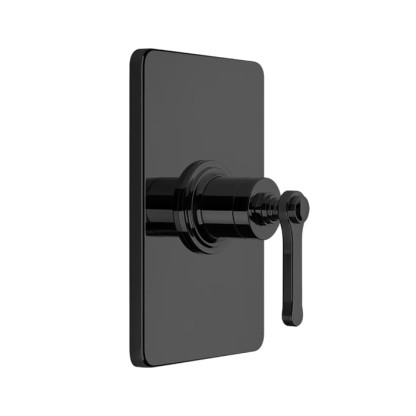 Gessi Venti20 Смеситель встраиваемый, однорычажный, внешняя часть, цвет: черный матовый