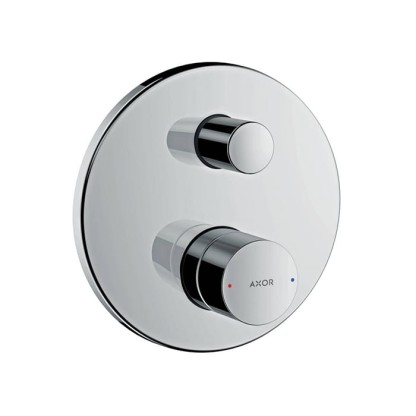 Axor Uno Встраиваемый термостат для ванны, 1 потреб, внешняя часть, цвет: хром