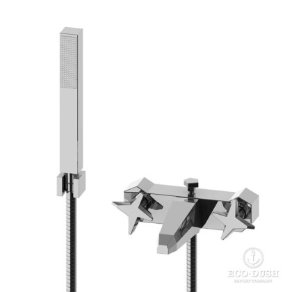 Stella Stella Смеситель для ванны 3267/304 с ручным душем, цвет: хром