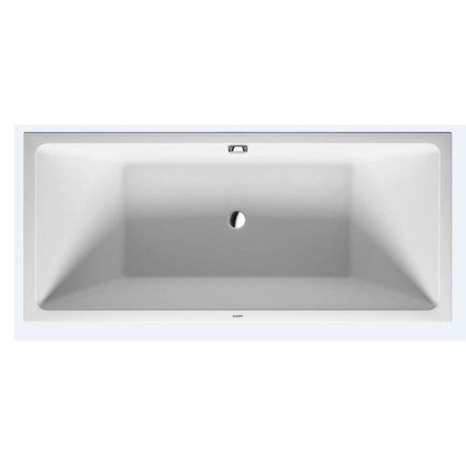 Duravit Vero Air Ванна 180x80см,угол справа, с бесшовной акр панелью и рамой, с 2 наклонами для спины, цвет белыйиловой панелью и рамой, с 2 накл для спины, цвет: белый