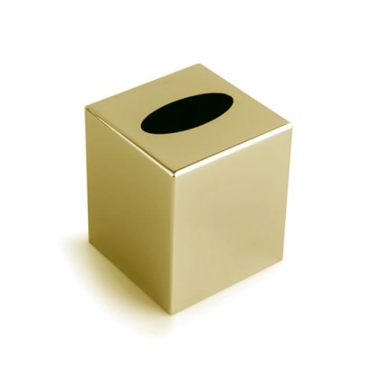 Bertocci Guccio Держатель для бумажных салфеток настольный 12хh14х12см., цвет: золото