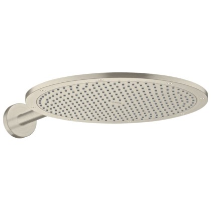 Axor ShowerSolutions Верхний душ, ? 350мм, 1jet, с держателем 390мм, настенный монтаж,  1/2 ’, цвет: шлифованный никель