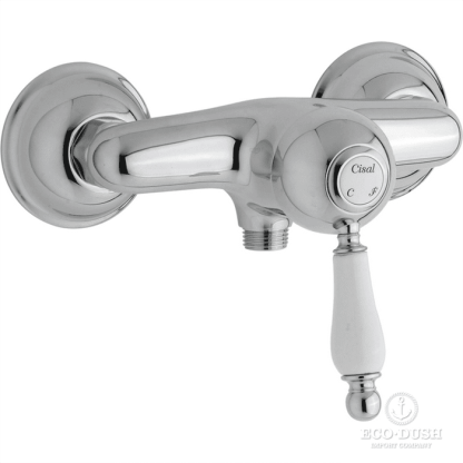 CISAL Arcana Empress Смеситель однорычажный настенный для душа, цвет: хром