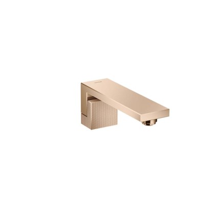 Axor Edge Излив на ванну, 190мм, алмазная огранка, цвет: красное золото