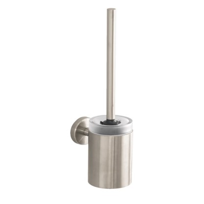 Hansgrohe Logis Набор для WC с держателем, цвет: полированная сталь