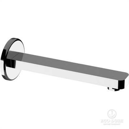 CISAL Roadster Излив настенный 207 мм для ванны, цвет: хром