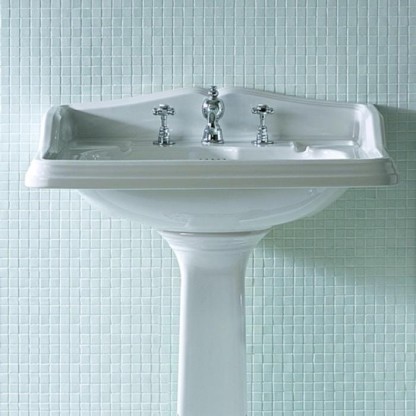 SIMAS Arcade 73 Раковина 73х54 см, 3 отв., цвет: белый