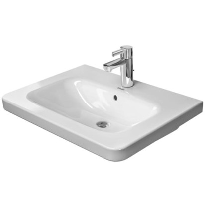 Duravit DuraStyle Раковина 65х48 см, 3 отв., с переливом, цвет: белый