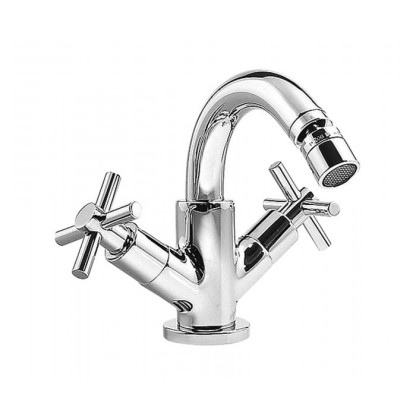 Bongio T Cross Смеситель для биде, 1 отв., цвет: хром