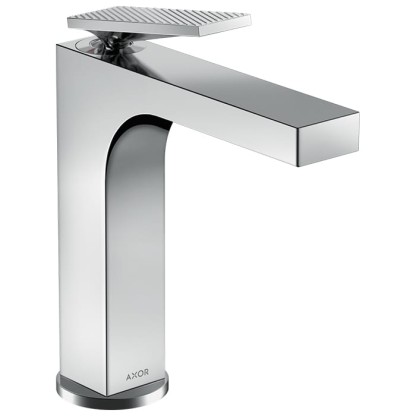 Axor Citterio Смеситель для раковины, 1 отв., излив h160мм, с текстурой, цвет: хром
