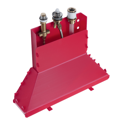 Hansgrohe Скрытая часть смесителя для ванны на 3 отверстия, (для #15432)