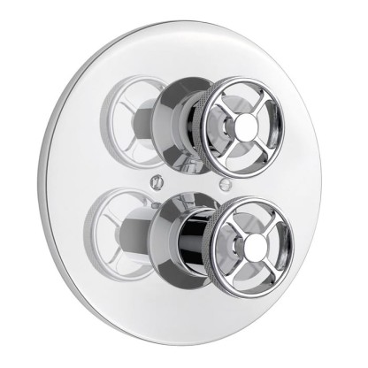 Nicolazzi Termostatico Встраиваемый смеситель, 3/4” с запорным вентилем, 4909CR44, цвет: хром