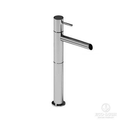 Stella Lucilla Смеситель для раковины на 1 отверстие (высокий) 3222HPL170, длина излива 150мм, цвет: хром