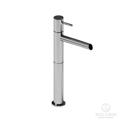 Stella Lucilla Смеситель для раковины на 1 отверстие (высокий) 3222HPL170, длина излива 150мм, цвет: хром