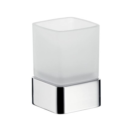 Emco Loft Стакан настольный, цвет: хром/хрусталь