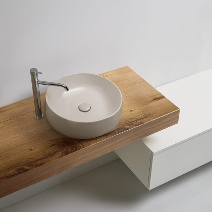 Kerasan Nolita Раковина-чаша 40х15 см, без отв., цвет: Nocciola