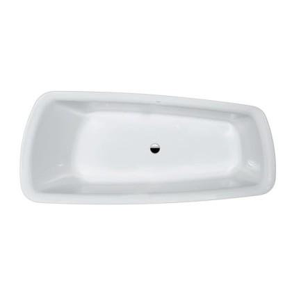 Laufen Palomba Ванна 180x80x45.5см, встраиваемая, ассиметричная, без слив-перелива, борт 2см, материал: акрил, цвет: белый