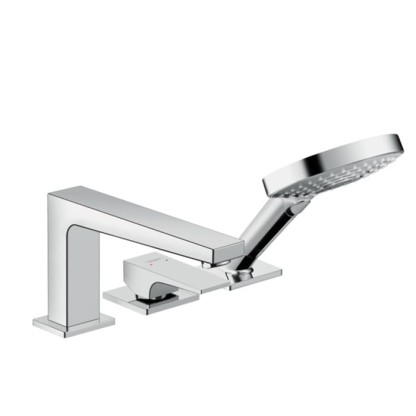 Hansgrohe Metropol Смеситель на борт ванны , на 3 отв., цвет: хром